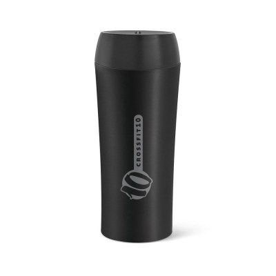 MONARDA. Stainless steel and PP travel cup 470 mL